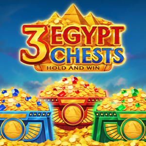 3 EGYPT CHESTS